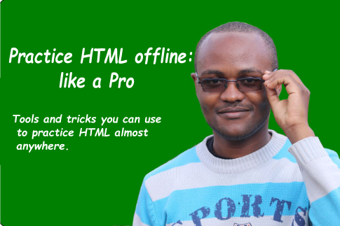 Splash image for practicing HTML & CSS offline