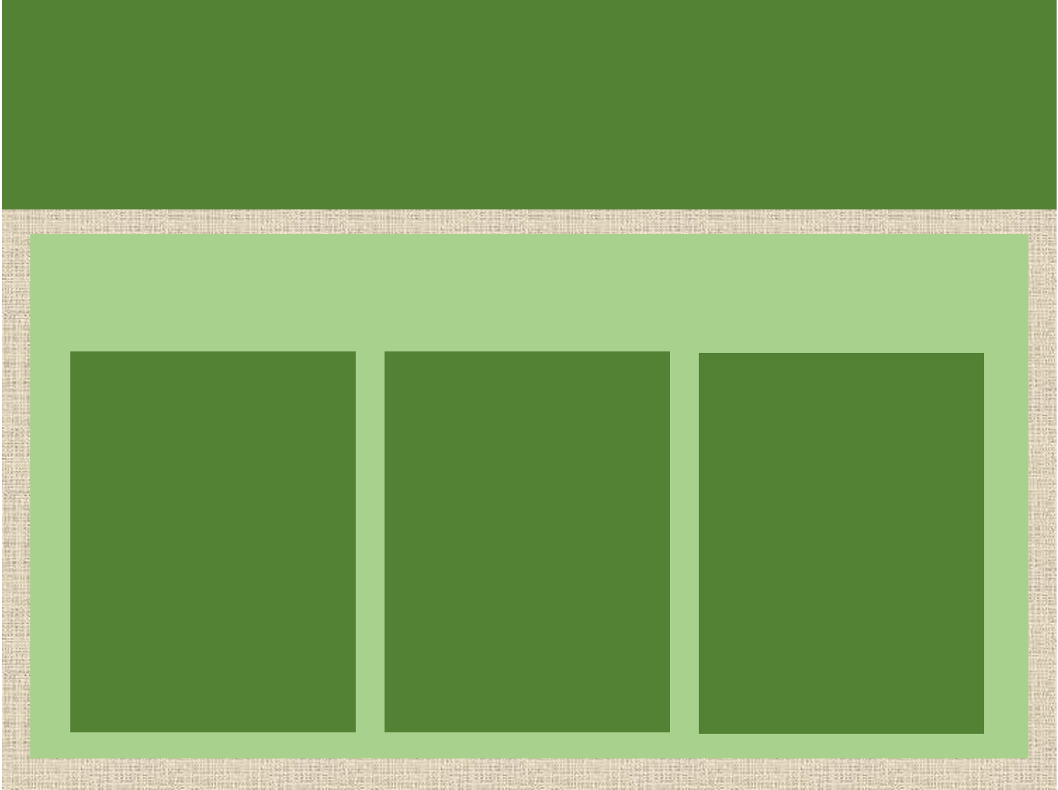 div tabular layout