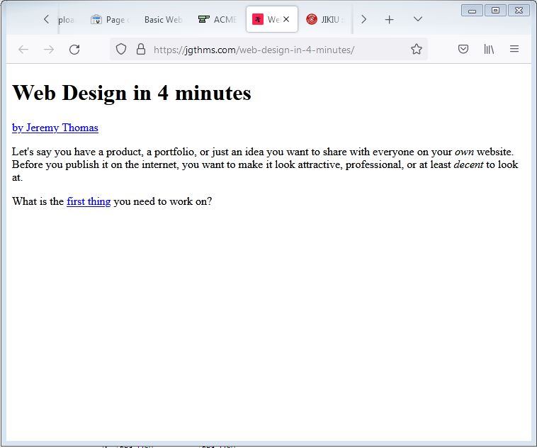 Gamified Website Design Screenshot