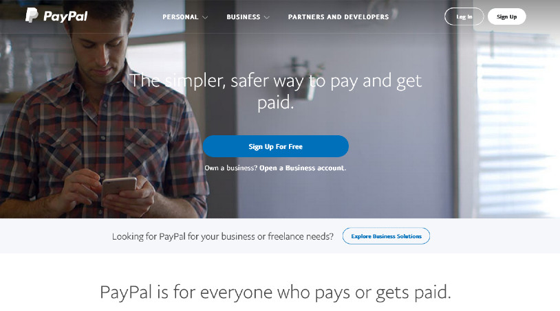 Paypal transparent background screenshot