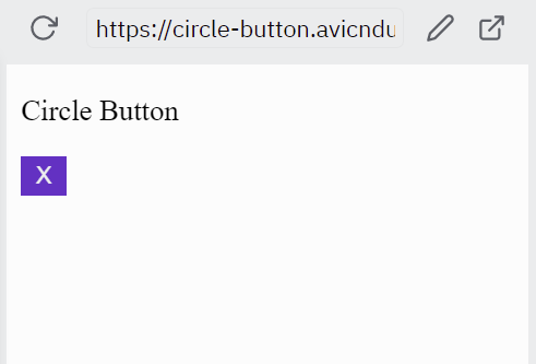 Simple Button Styling