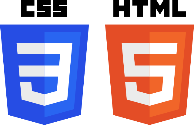 HTML CSS logos