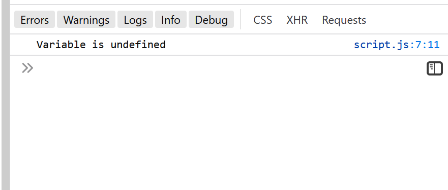 Undefined Variable check Javascript with if