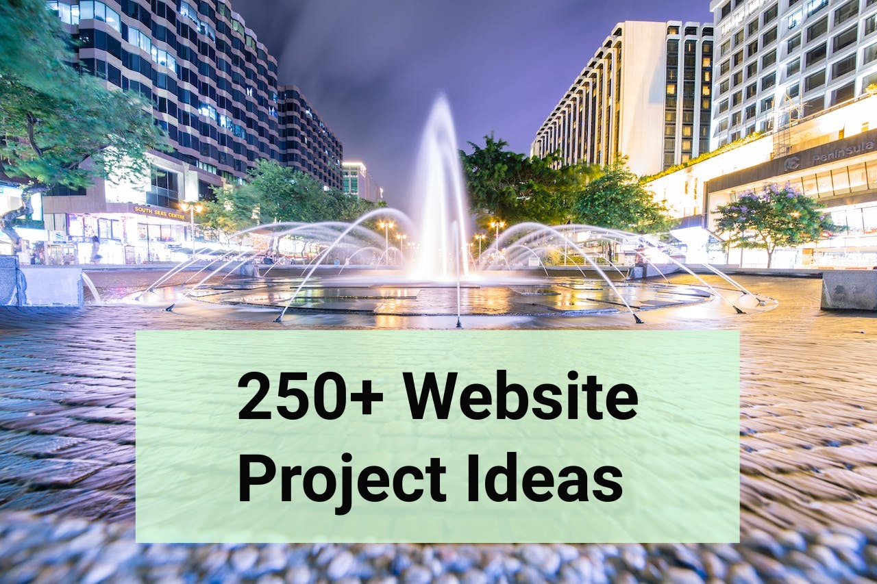 Website Project Ideas banner